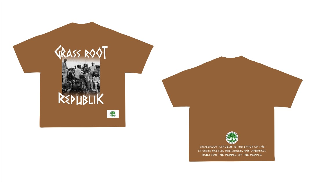 Brown Hood Republik Classic Tee